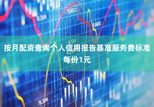 按月配资查询个人信用报告基准服务费标准每份1元